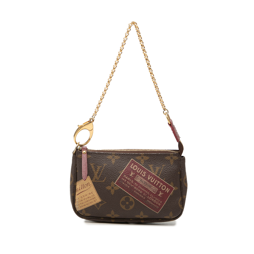 Pre-Loved Louis Vuitton Monogram Trunks & Bags Mini Pochette Accessoires